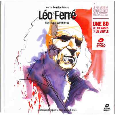  Leo Ferre / VINYL STORY (LP+HARDBACK ILLUSTRATED BOOK) (LP) / Diggers Factory 