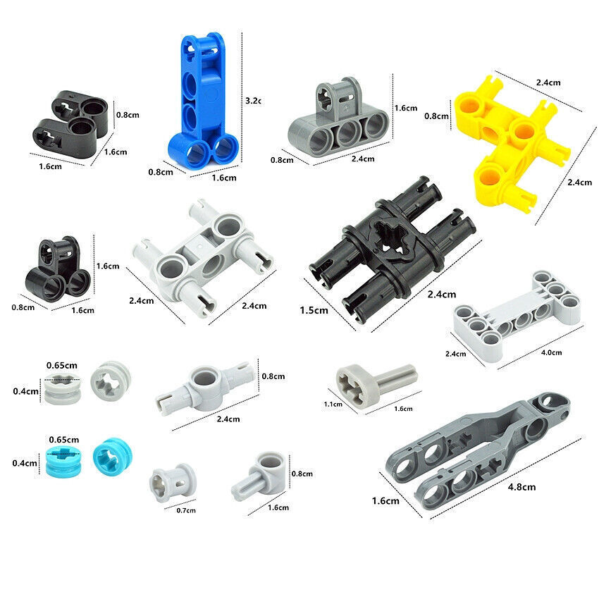 ️New FOR Lego Pick Your Lot Technic Parts Pieces Beams Gears Pins