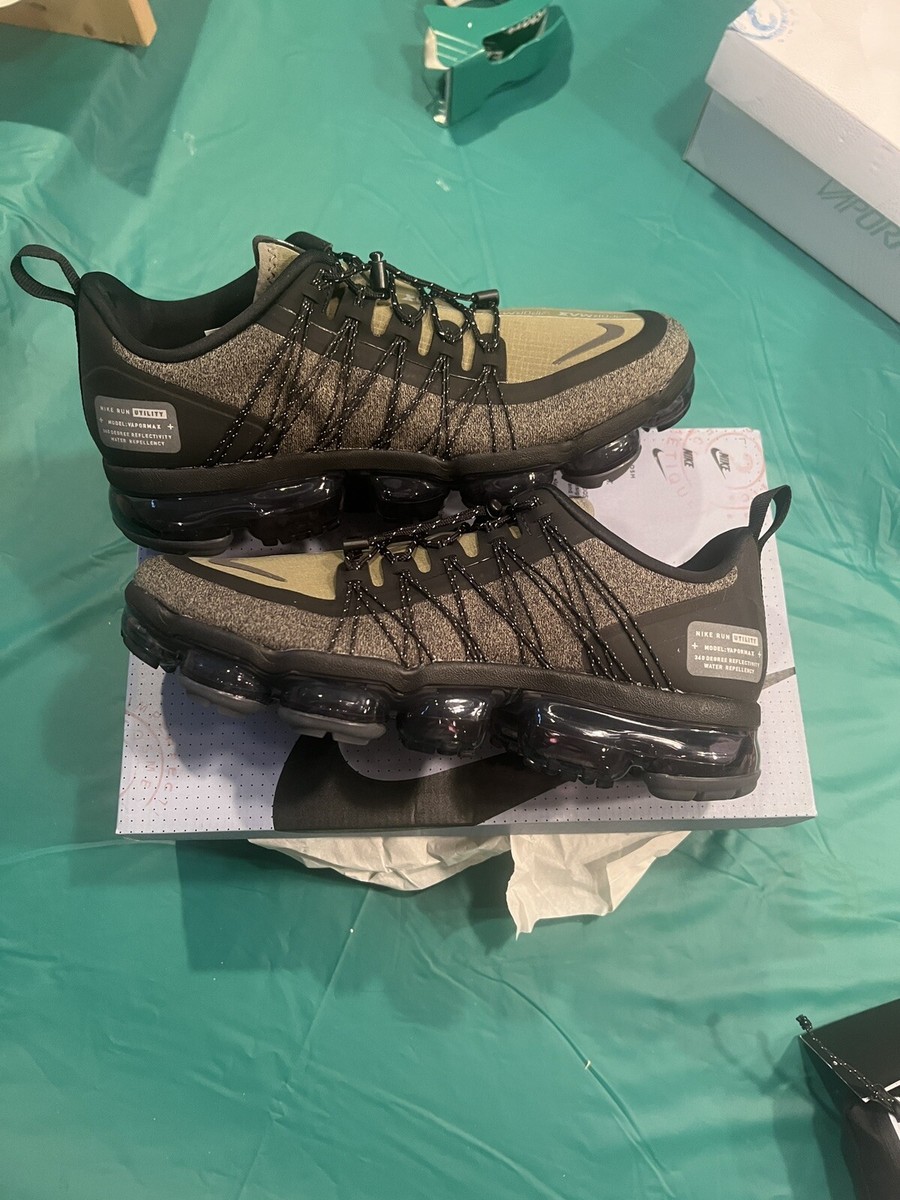 nike air vapormax run utility olive green
