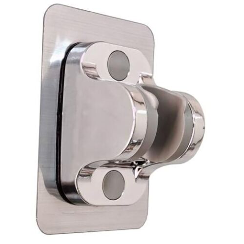 Shower Head Holder, Adjustable Handheld Shower Holder Self Silver 1 Pack