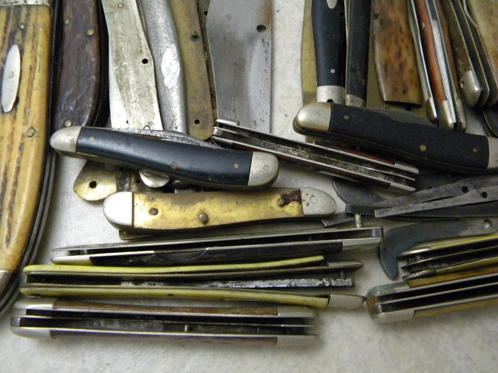 Lot of Case Knife Parts and Pieces eBay
