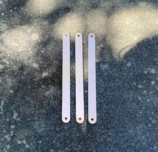 Bracelet Copper Stamping Blanks, 2 Holes, 6"x.5"