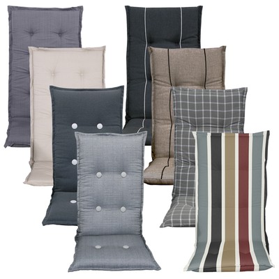 Sitzauflagen Hochlehner Stuhlauflage Gartenmobel Kissen Sitzkissen Gartenstuhl Ebay