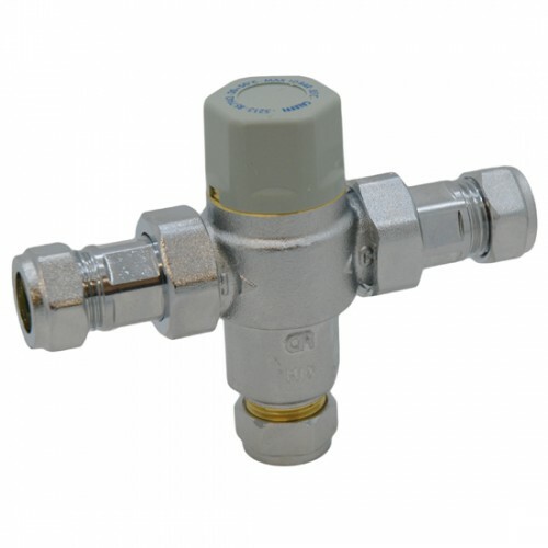 Altecnic 22mm thermostatic pre-mixing valve. TMV3/2. Altech UW05399