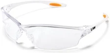 MCR Safety Law 2 Safety Glasses Work Eyewear Clear Anti-Fog Lens Z87
