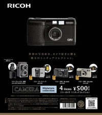 RICOH Camera Miniature Collection Complete set 4 Capsule Toy Gacha Japan JP NEW