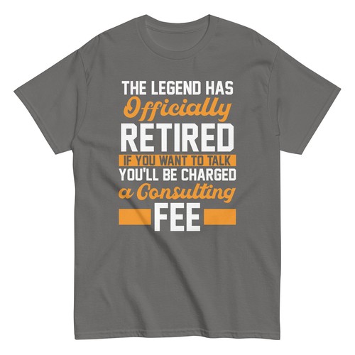 Funny Retirement T-Shirt | The Legend Has Officially Retired | Retiree Humor - Picture 6 of 7