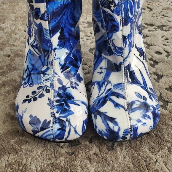 Dries Van Noten Delfts Blauw Floral Boot Size 36 | eBay Dries Van Noten Delfts Blauw Floral Boot Size 36 | eBay