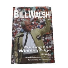 Bill Walsh “Finding The Winning Edge” Unique Original first edition SIGNED