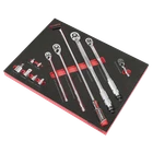 Sealey TBT45 Ratchet, Torque Wrench, Breaker Bar & Socket Adaptor Set TBTCH