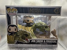 funko pop ドラゴン他（ゲーム・オブ・スローンズ） Funko Pop! Rides: Game of Thrones - Jon Snow w/Rhaegal #67 for