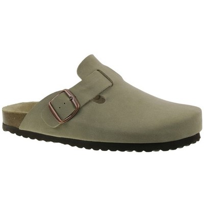 Supersoft 176 059 Herren Clog Sandale Hausschuh Pantolette Lederfussbett Slip on