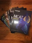 Kaplan MCAT Prep Books 5th Fifth Edition 2018 5-book Lot Excellent Condition — photo 1