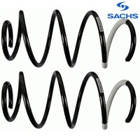 2X Fahrwerksfeder Sachs 993580 2 Federn Satz Federnsatz FüR Hyundai FüR Kia