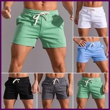 Summer Men Gym Sport Shorts Cotton Running Shorts Male Quick Dry Training