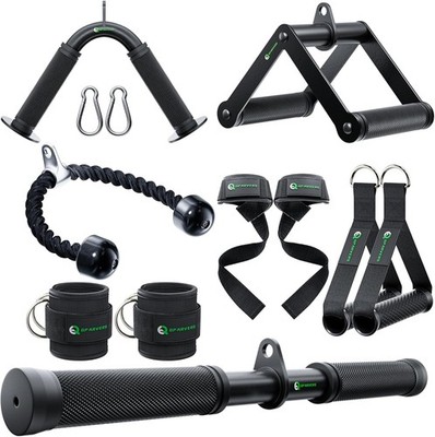 Cable Machine Attachment LAT Pulldown Attachments Cable Machine Accessories for