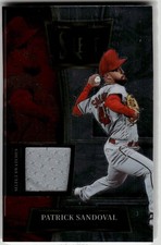 2022 Panini Select #SELS-PS Patrick Sandoval Select Swatches MEM