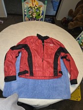 Firstgear Premium Meshtex 3.0 Motorcycle Jacket W/Removable Pads + Liner  XL Red