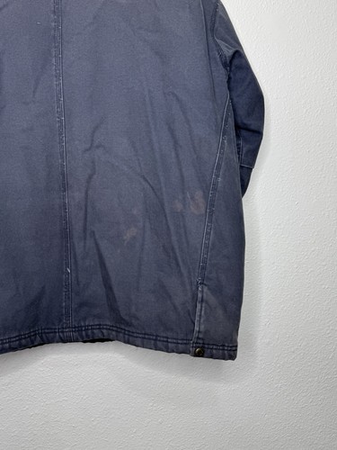 VTG Walls Blizzard Pruf Canvas Jacket Mens Large Chore Barn Work Distressed Coat - Picture 11 of 21