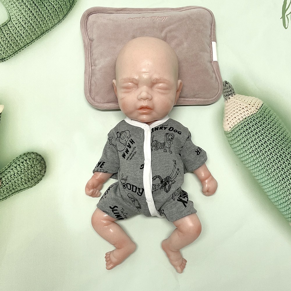16 Inch Realistic-newborn Boy Doll Fit For Kids Age 3+