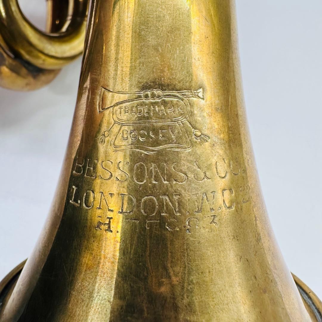Besson & CO LONDON WC2 Pocket Trumpet Vintage with Accessories | eBay