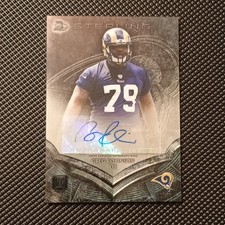 Topps 2014 Bowman Sterling Greg Robinson Rookie Auto Rams Football