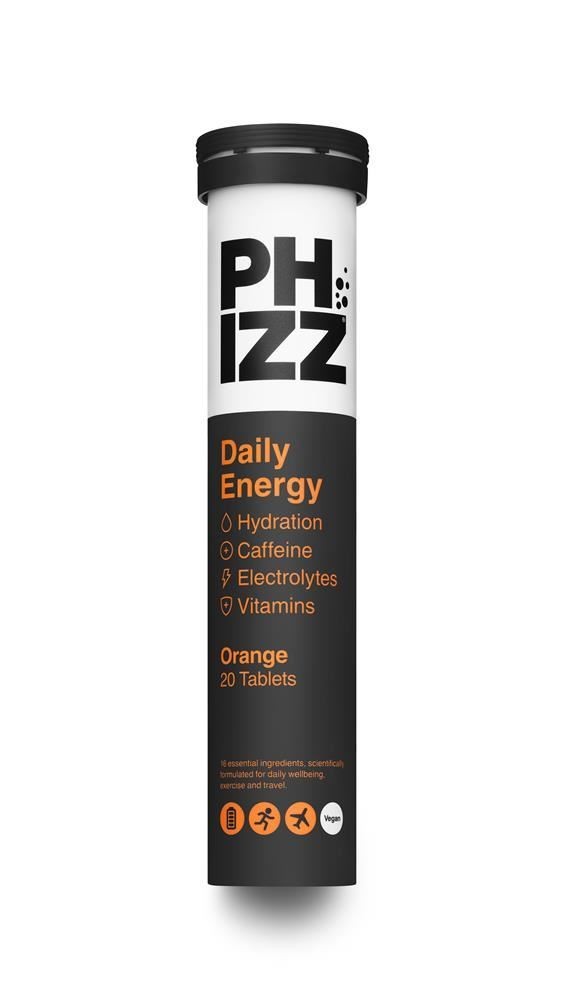 Phizz Daily Energy Orange Effervescent 20 Tablets 84g - 4 Pack - Image 4