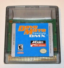 DAVE MIRRA FREESTYLE BMX NINTENDO GAMEBOY COLOR GBC GAME