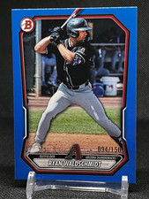 Bowman 2024 Ryan Waldschmidt Bowman Briefing Blue /150 BP-39 Diamondbacks