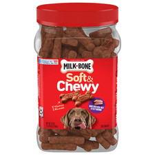 Milk Bone Soft and Chewy Dog Treats, Beef  Filet Mignon Recipe with Chuck Roas
