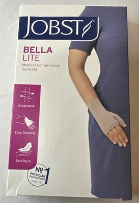 Jobst Bella Lite Compression Garment Beige Gauntlet Small New In Box