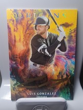 2021 Panini Chronicles - Origins Signatures Luis Gonzalez Gold Ink Auto 8/10
