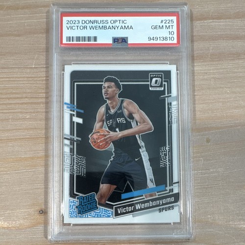 Victor Wembanyama [Blue Mojo Choice] #225 2023 Panini Donruss Optic card
