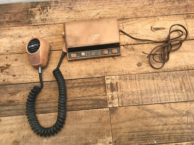 Vintage Aerotron VHF Control Head with Microphone (parts/fix)