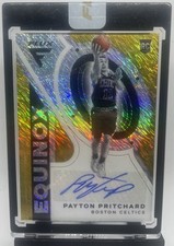 /10 GOLD Auto 2020-21 Panini PAYTON  PRITCHARD Flux Uncirculated Equinox Rookie