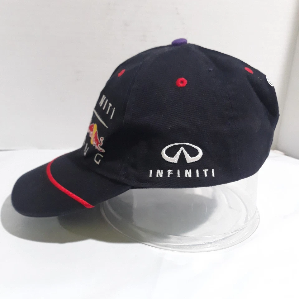 Infiniti Red Bull Racing Hat by Pepe Jeans London Strapback Adjustable Ball Cap - Image 2 of 4