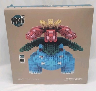 Venasaur MPIN No. 6606 Building Blocks 1780 Pieces NOT Mega Lego Construx Bloks