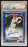 2025 Bowman Draft Eli Willits Chrome Auto Blue Wave Refractor 1st #/150 PSA 9