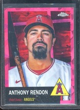 Anthony Rendon 2022 Topps Chrome Platinum Red Atomic Refractor #63 (42/100)