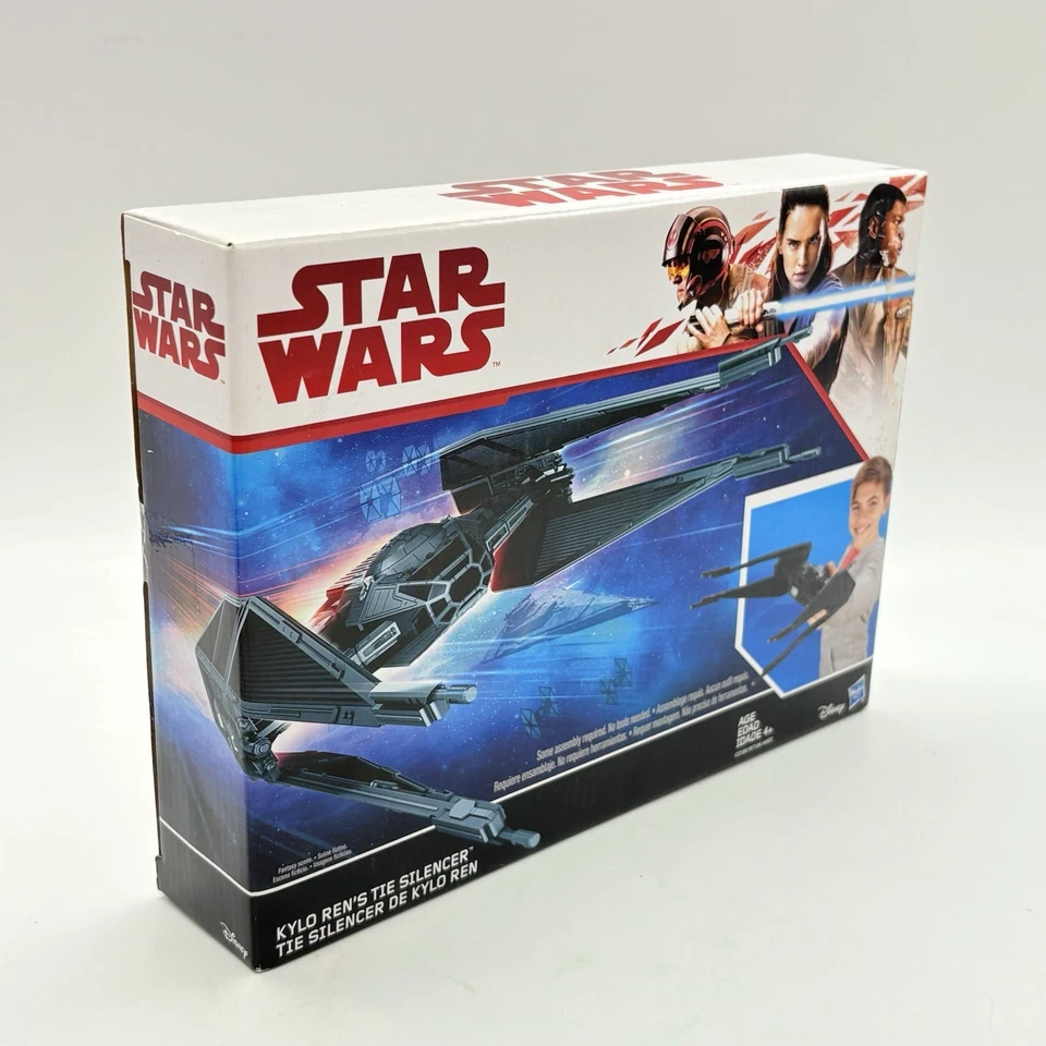 Star Wars Force Awakens Película Kylo Ren’s TIE Silencer Space Disney Hasbro 2017 Foto 2 de 4