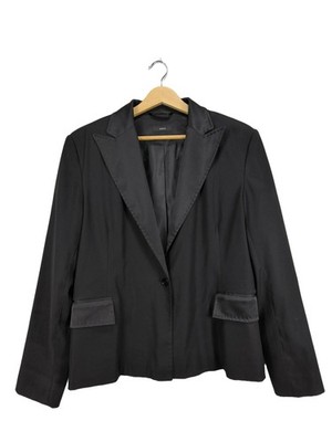 ZERO Klassischer Blazer Damen Blazer Gr. DE 42 schwarz Casual-Look