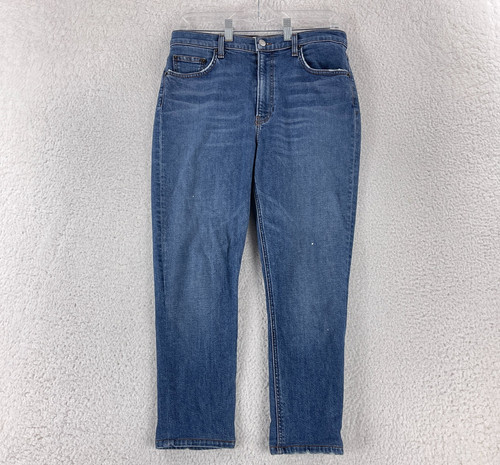 Reformation High & Skinny Jeans Womens Size 30 Blue Denim High-Rise Casual
