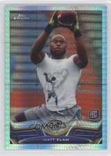 2013 Topps Chrome Prism Refractor 73/260 Matt Elam #207 g6w