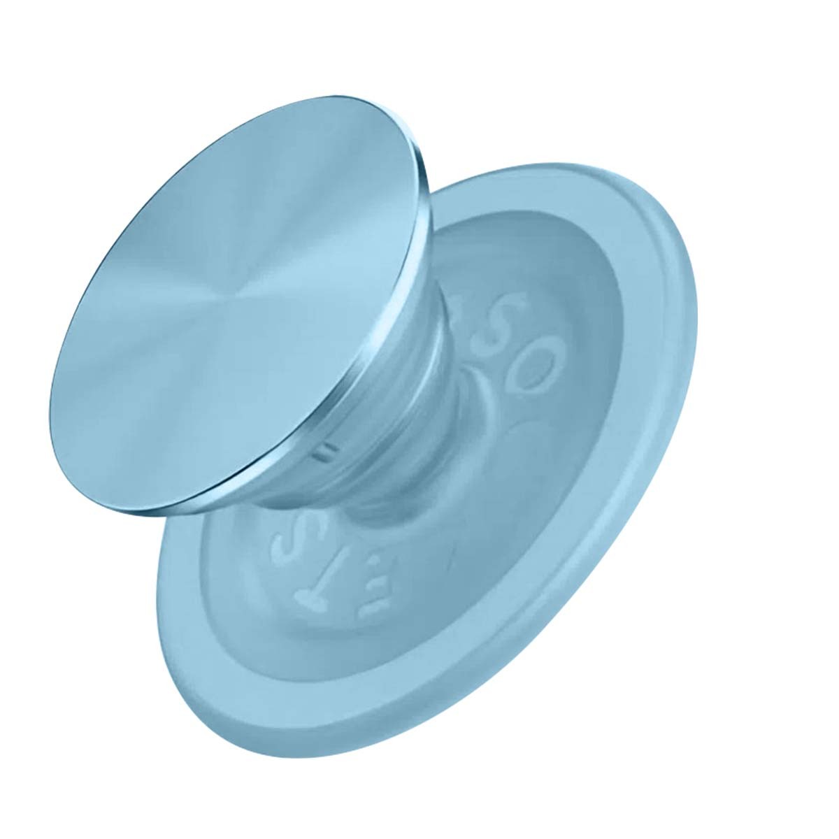 Support selfie PopGrip Magnétique bleu clair : fixez et capturez vos moments en un clic
