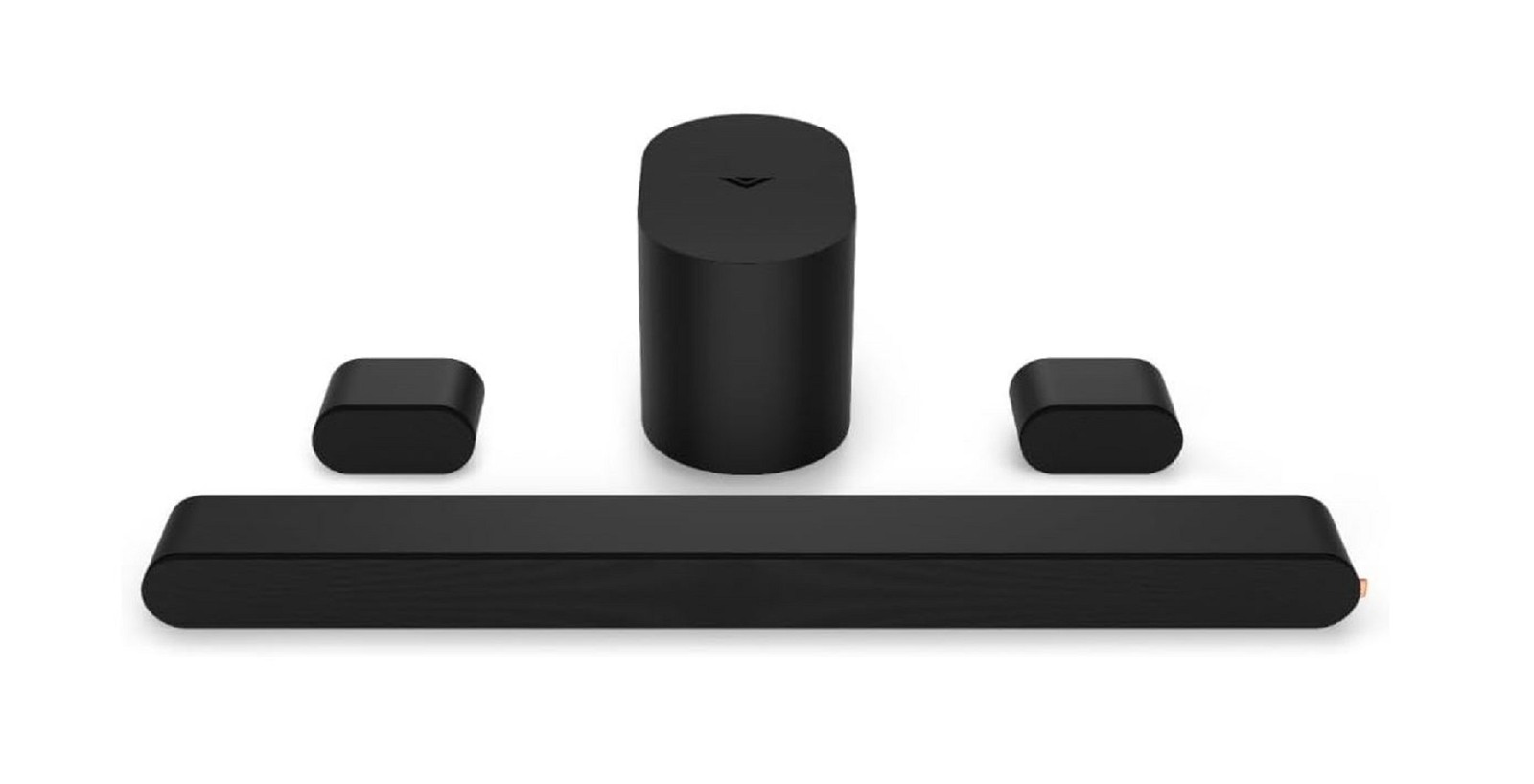 Bar W/ Subwoofer & Surround Sound W/ Dolby Atmos, Dts:x - Bl