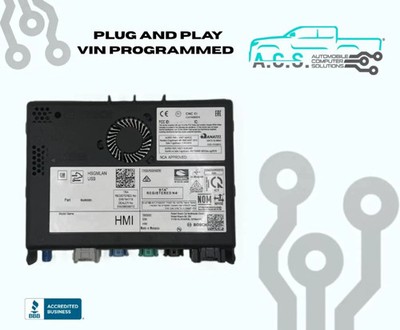 2015-2016 Cadillac ATS Human Interface Module 2.0 W-NAV 23228557 VIN Programmed