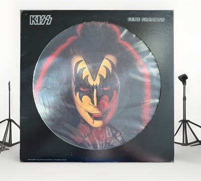 GENE SIMMONS USA CASABLANCA SOLO LP PICTURE Vinyl 1978  KISS