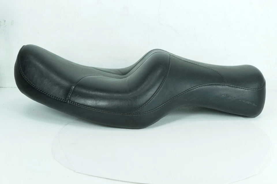 Harley Sportster XLH883 Evolution 1986 fabricante de equipos originales asiento del conductor pasajero sillín Foto 3 de 4