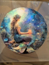 WHISPERS OF THE DEEP Mermaid 1 Oz Silver Coin 10$ Liberia 2026. In Hand,...