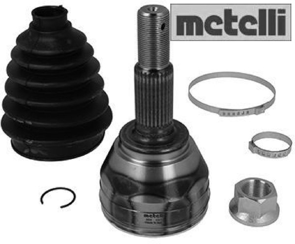 Metelli 15-1854 Gelenksatz FüR Antriebswelle Vorderachse Vorne FüR Nissan-image